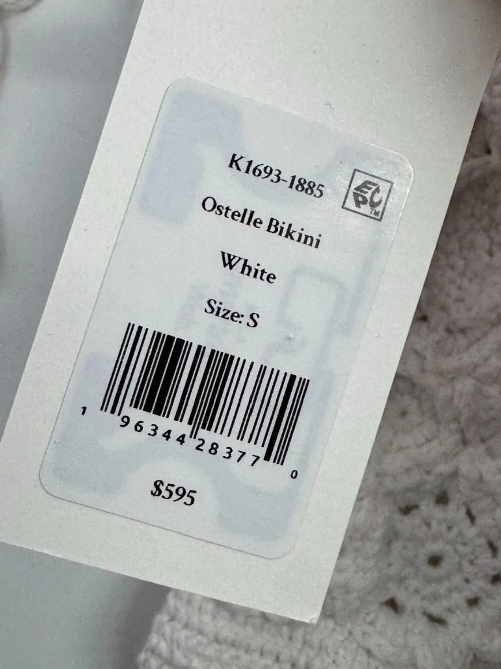 LoveShackFancy Ostelle Crochet Embellished Bikini Set - Size S/L Mixed NWT - Picture 8 of 13